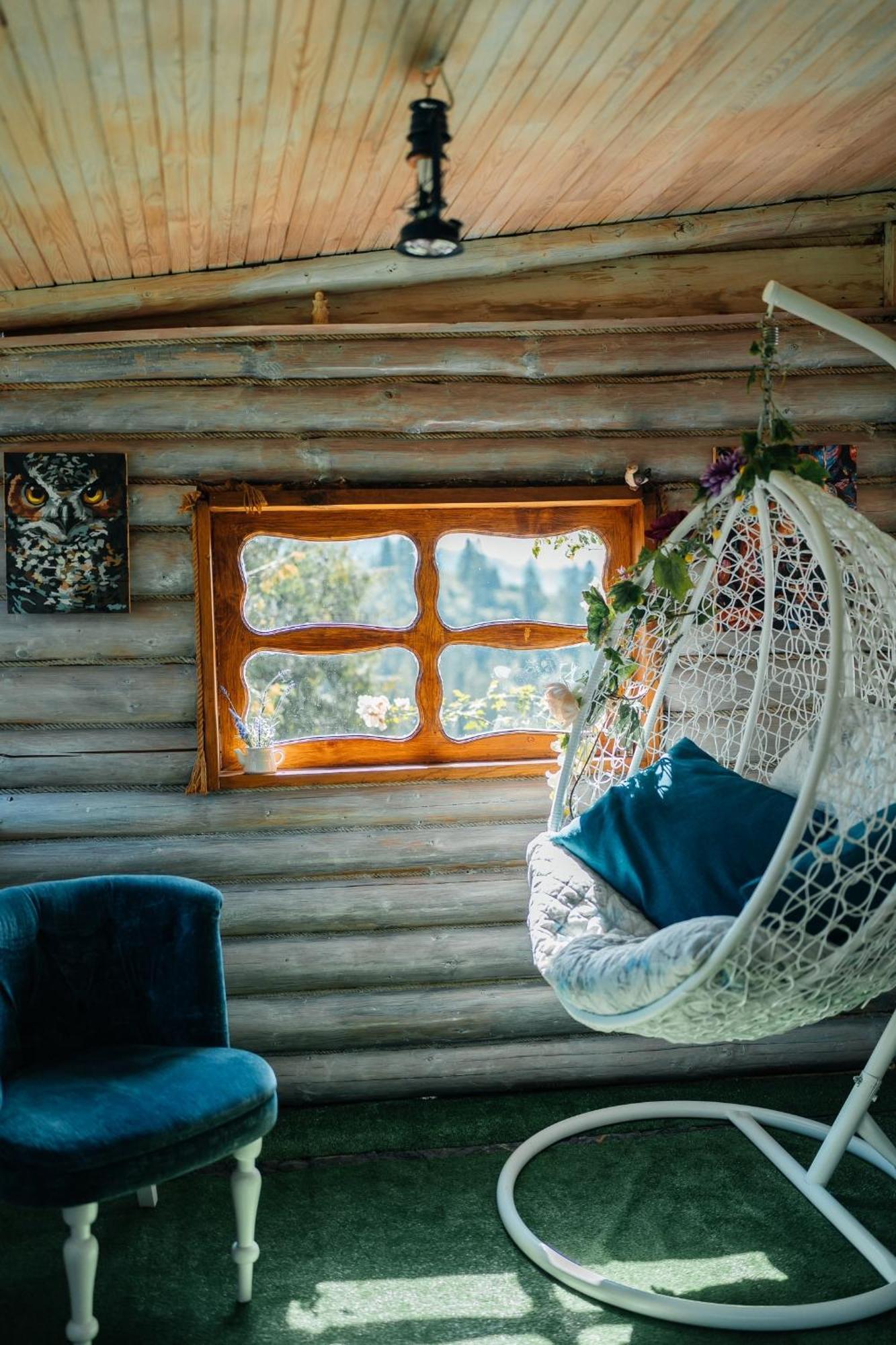 Казковий Дім Та Garden Два Будиночки В Горах З Чаном-Джакузі Slavske Bagian luar foto