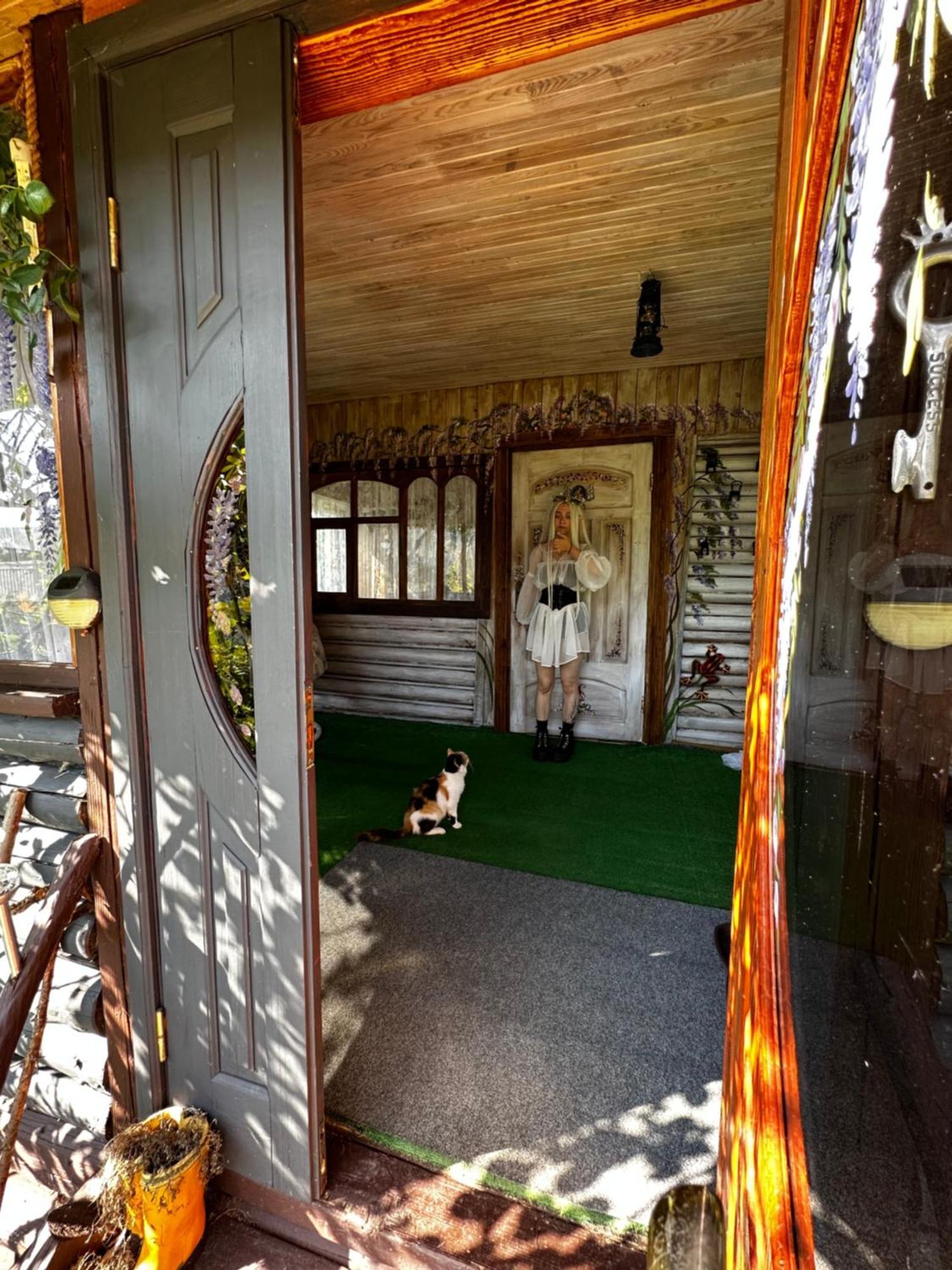 Казковий Дім Та Garden Два Будиночки В Горах З Чаном-Джакузі Slavske Bagian luar foto