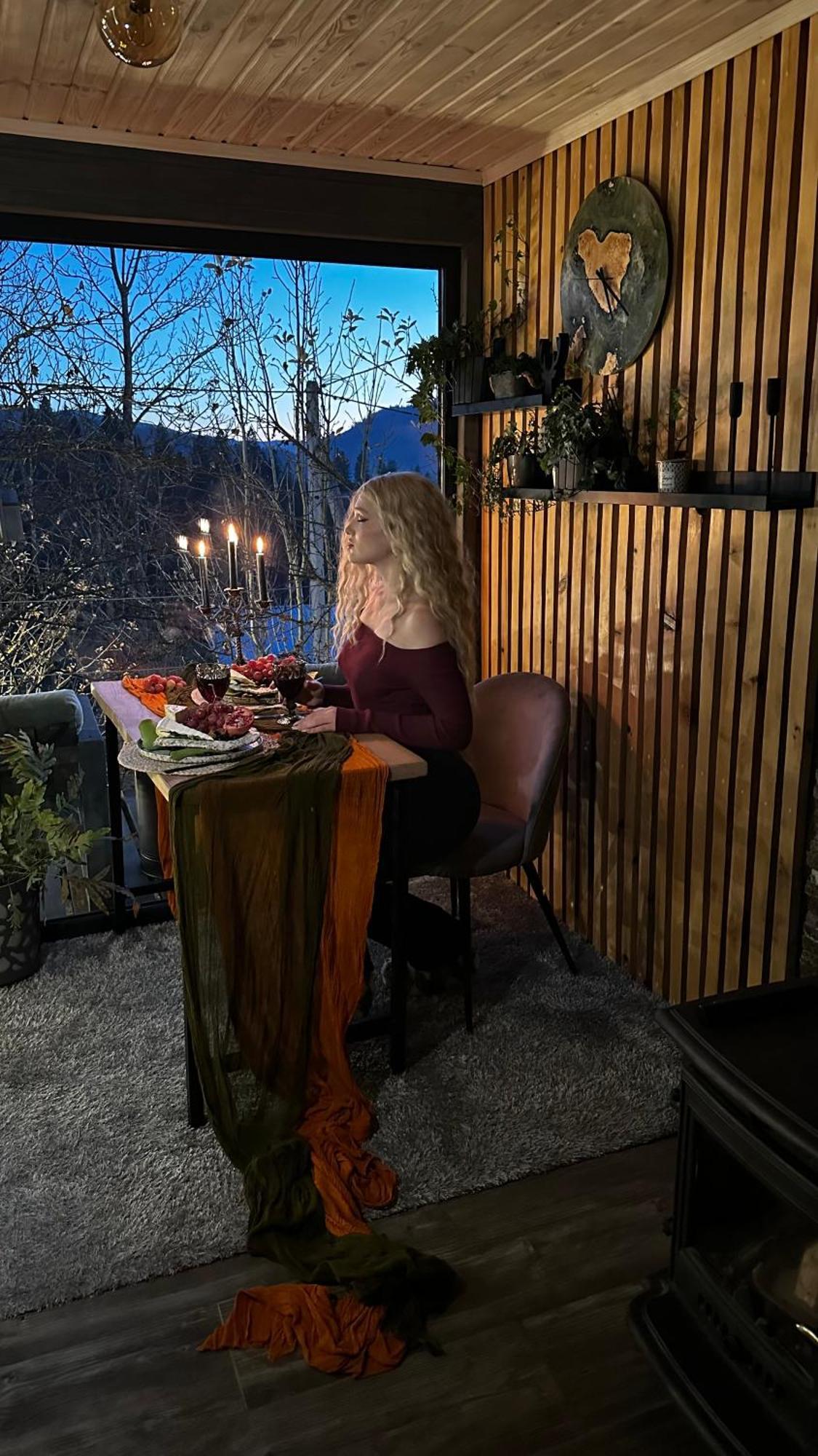 Казковий Дім Та Garden Два Будиночки В Горах З Чаном-Джакузі Slavske Bagian luar foto
